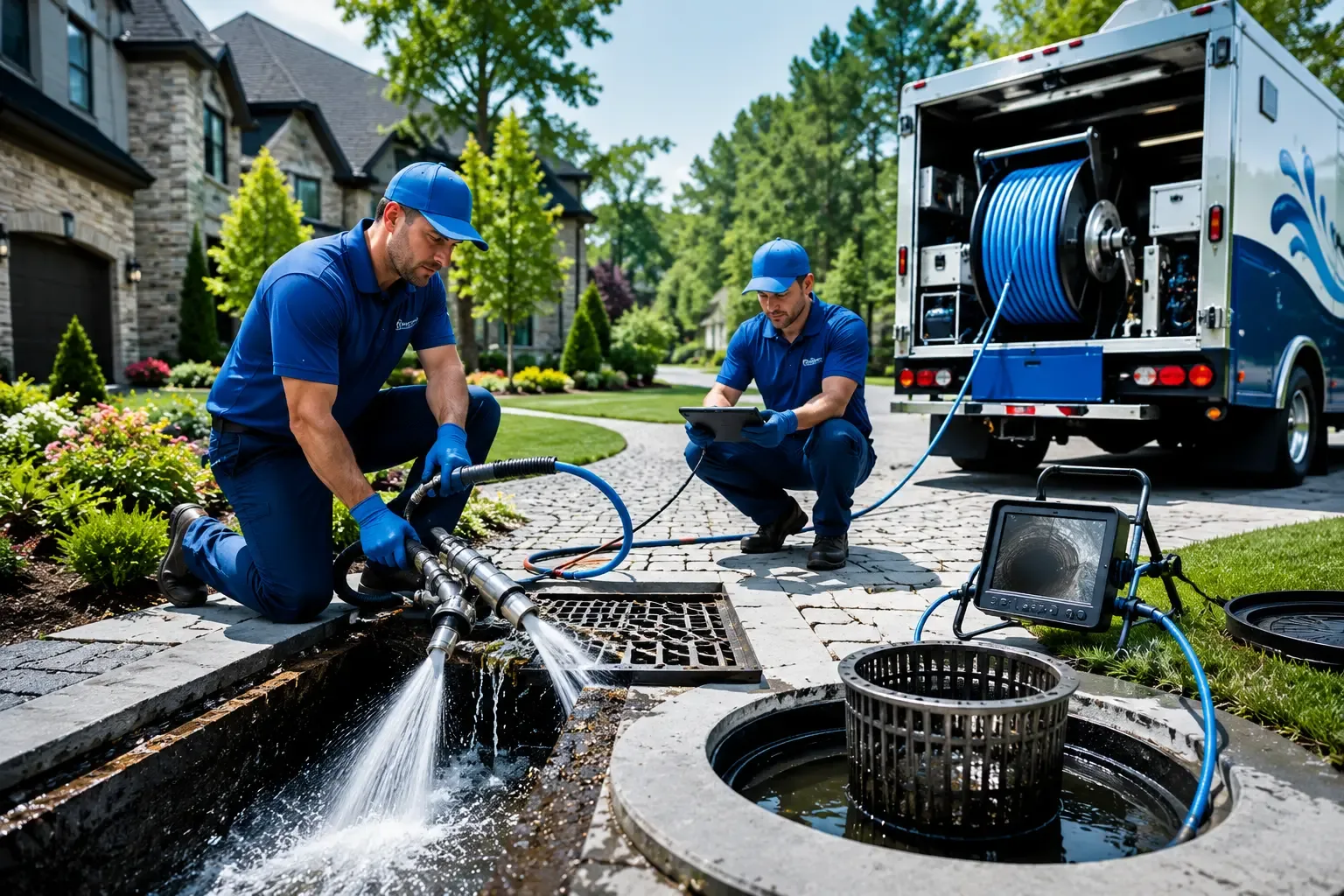 Local outdoor drain cleaning professionals in Orangeville, PA