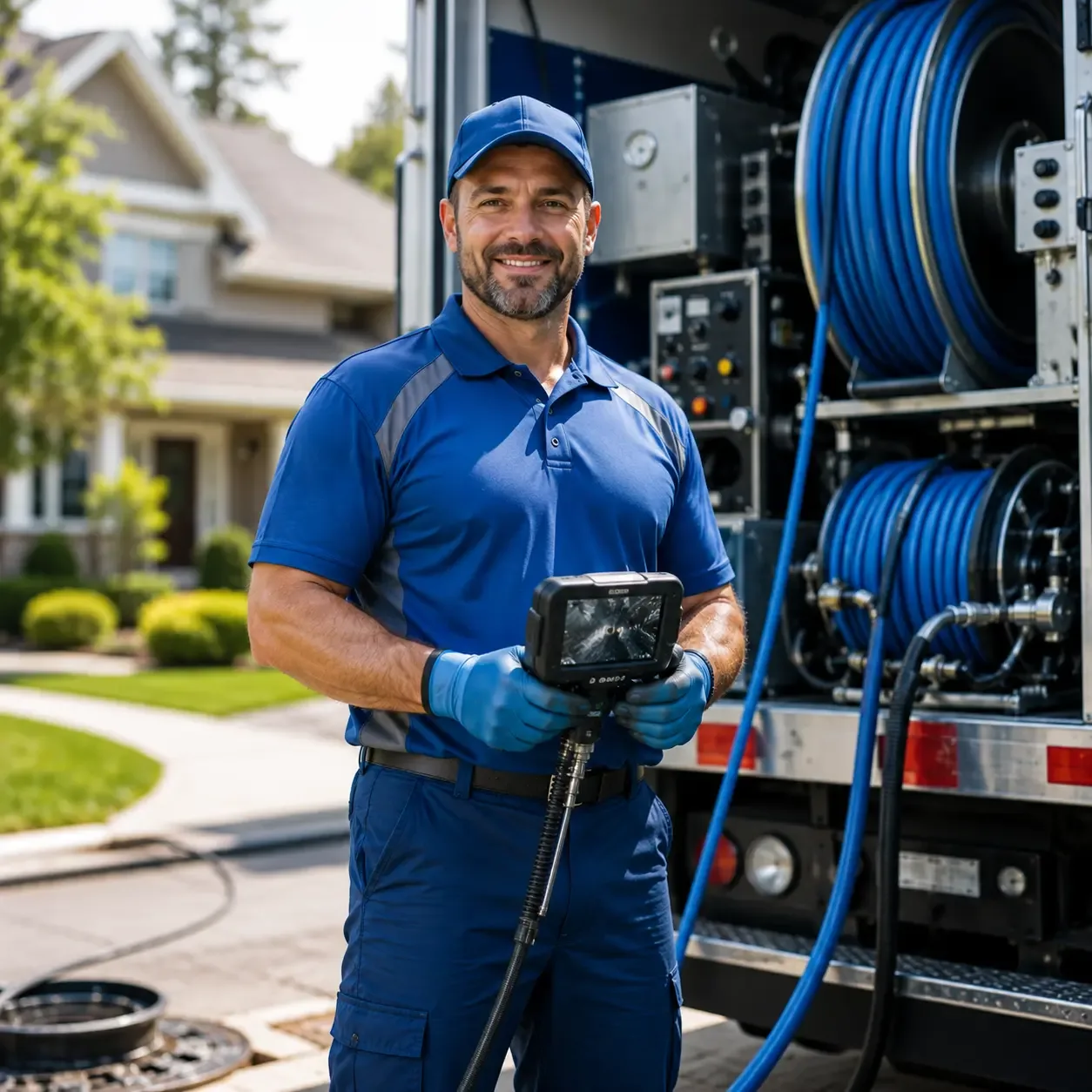 Local outdoor drain cleaning specialists in Orangeville, PA